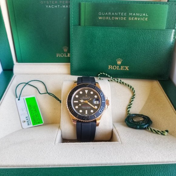 Rolex Yacht Master 18k Gold 268655 Mens Watch - Picture 2 of 7